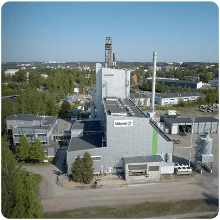 Exterior of Valmet plant